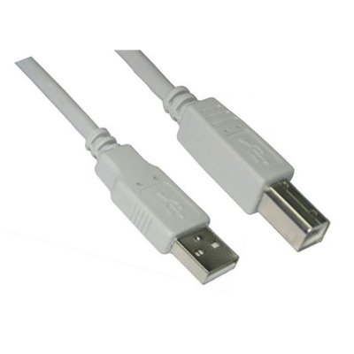 Nanocable USB 2.0 A/M-B/M Cable, Beige, 1.8 m