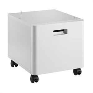 Mesa pedestal para impressora Brother Branca