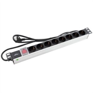 Monolyth 19" Power Strip 8 Schuko Sockets