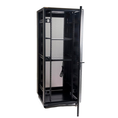 Monolyth 32U SH6632 600x600 Perforated Door Cabinet