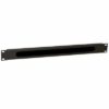 WP Guia Cabo com pincel 1U preto RAL 9005