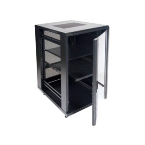 Monolyth 22U SH6622 600x600 Perforated Door Cabinet