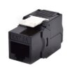 WP Keystone Cat. 6a UTP RJ45/Fêmea Negro