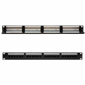 Nanocable Patch Panel 24P CAT.6 UTP 19"1U Dual