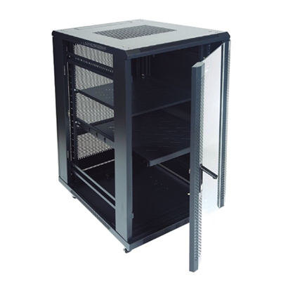 Monolyth 32U SH8832 800x800 Perforated Door Cabinet
