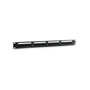 2LAN 19" CAT6 Patch Panel 24 Ports UTP