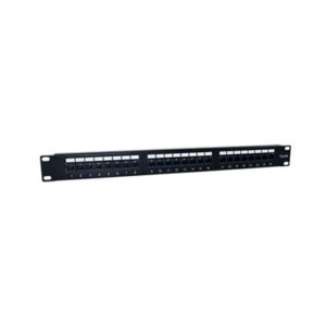 2LAN 19" CAT6A Patch Panel 24 Ports UTP