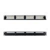 Nanocable Panel Parcheo 24P CAT.6A UTP 19"1U Dual