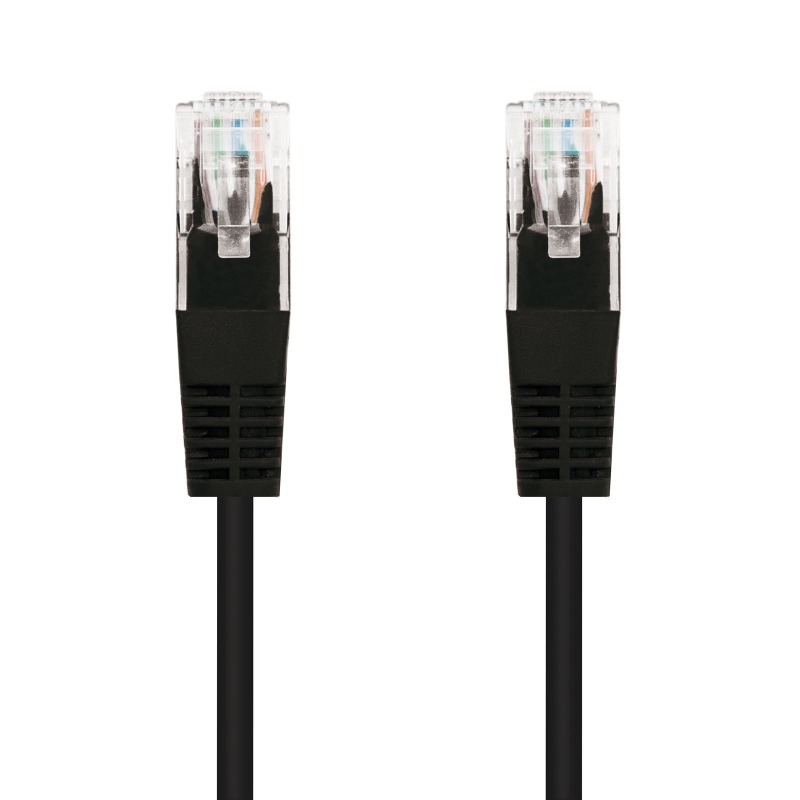 Nanocable 2m Black Category 5 UTP Patch Cable Nanocable 2m Black Category 5 UTP Patch Cable