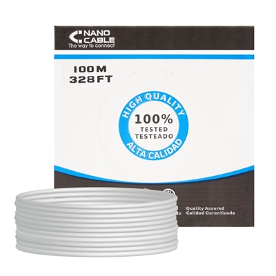 Nanocable RJ45 CAT6 FTP Cable Reel 100M Copper