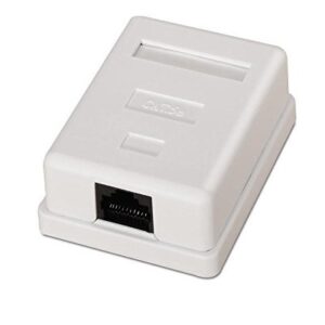 Nanocable Surface Socket CAT.6 UTP 1 Port
