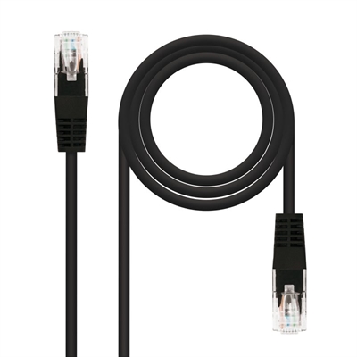 Nanocable Category 5E UTP Patch Cable 5 M Black