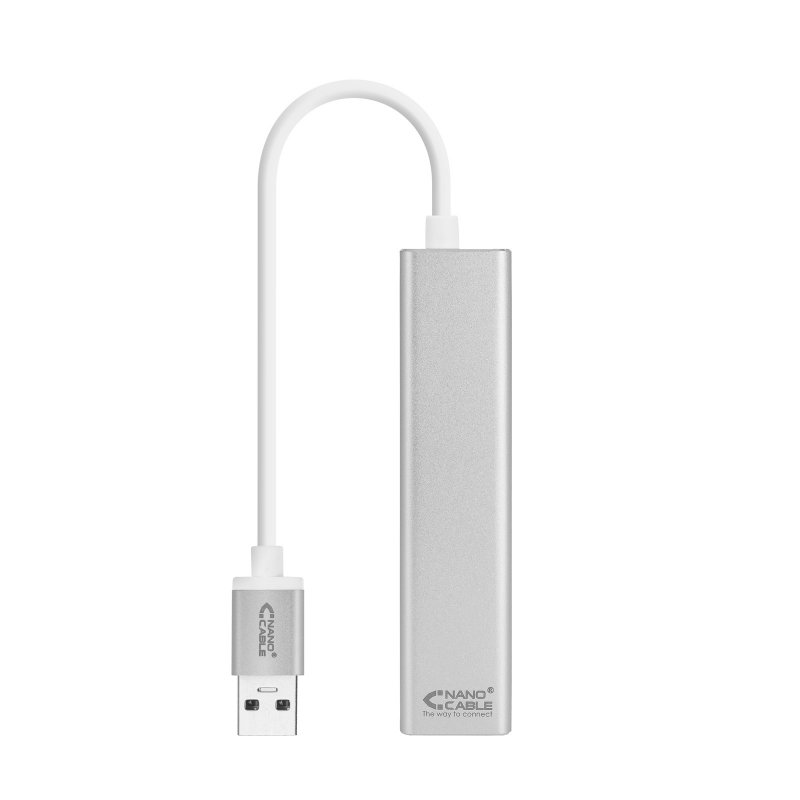 Nanocable Converter USB 3.0 Ethernet + 3xUSB 3.0 Nanocable Converter USB 3.0 Ethernet + 3xUSB 3.0
