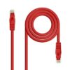 Cat 6A LSZH/UTP Patch Cable 1 Metre Red