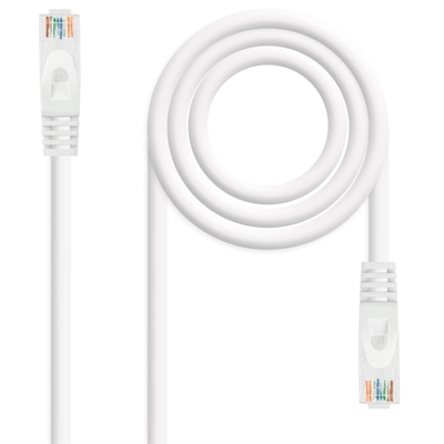 Nanocable Cat. 6A LSZH/UTP Patch Cable 3 M White