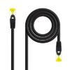 Nanocable LSZH Cat.6A SFTP Patch Cable 25cm Black
