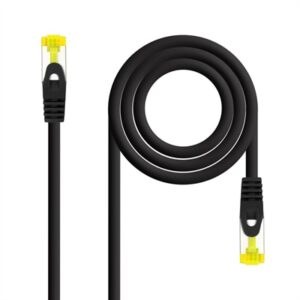 Nanocable LSZH Cat.6A SFTP Patch Cable 25cm Black