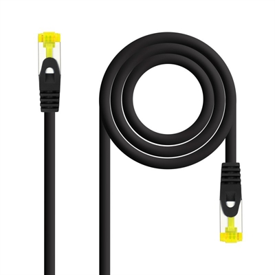 Nanocable LSZH Cat.6A SFTP Patch Cable 25cm Black