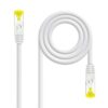 Nanocable LSZH Cat.6A SFTP Patch Cable 25cm White