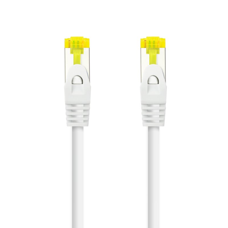 Nanocable LSZH Cat.6A SFTP Patch Cable 25cm White Nanocable LSZH Cat.6A SFTP Patch Cable 25cm White