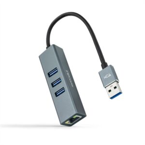 Nanocable Converter USB 3.0 Ethernet + 3xUSB 3.0
