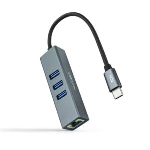 Nanocable USB-C to Ethernet +3xUSB 3.0 Converter