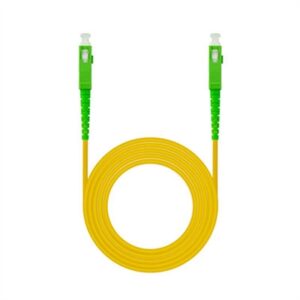 Nanocable Cabo fibra SC/APC LSZH Amarelo 15m