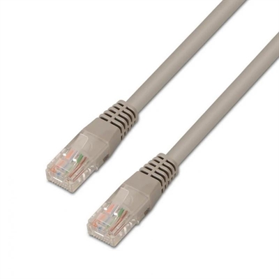 Aisens Latiguillo RJ45 CAT.6 UTP 1.0m Grey Copper
