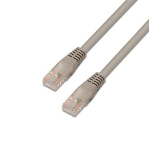 Aisens RJ45 CAT.5e UTP Patch Cable AWG24 grey 1.0m
