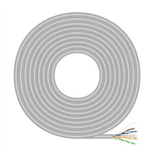 Aisens RJ45 CAT.6 UTP AWG23 CCA Grey Cable 100m