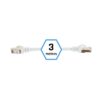 iggual Latiguillo CAT7 SFTP LSZH 3 metros blanco
