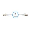 Iggual Latiguillo CAT7 SFTP LSZH 5m White