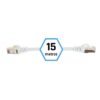 Iggual Latiguillo CAT7 SFTP LSZH 15m White