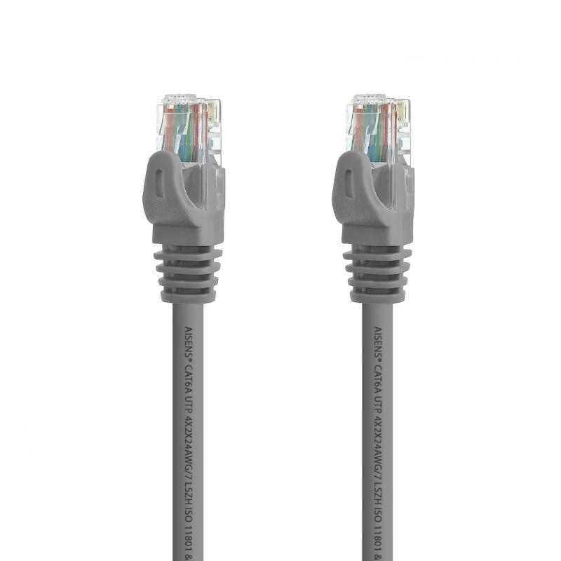 Aisens RJ45 Cat.6A UTP Patch Cable Grey 10M Aisens RJ45 Cat.6A UTP Patch Cable Grey 10M