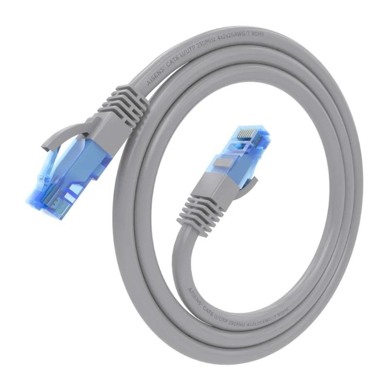 Aisens RJ45 CAT.6 UTP AWG26 CCA Grey Cable 1.0M Aisens RJ45 CAT.6 UTP AWG26 CCA Grey Cable 1.0M