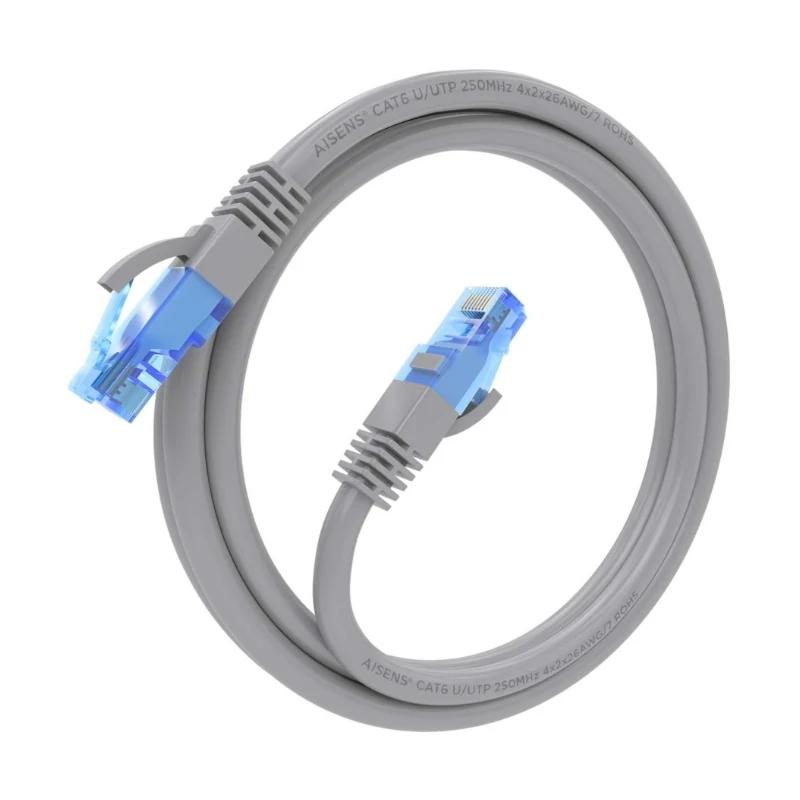 Aisens Cable RJ45 Cat.6 UTP AWG26 CCA Grey 1.5M Aisens Cable RJ45 Cat.6 UTP AWG26 CCA Grey 1.5M
