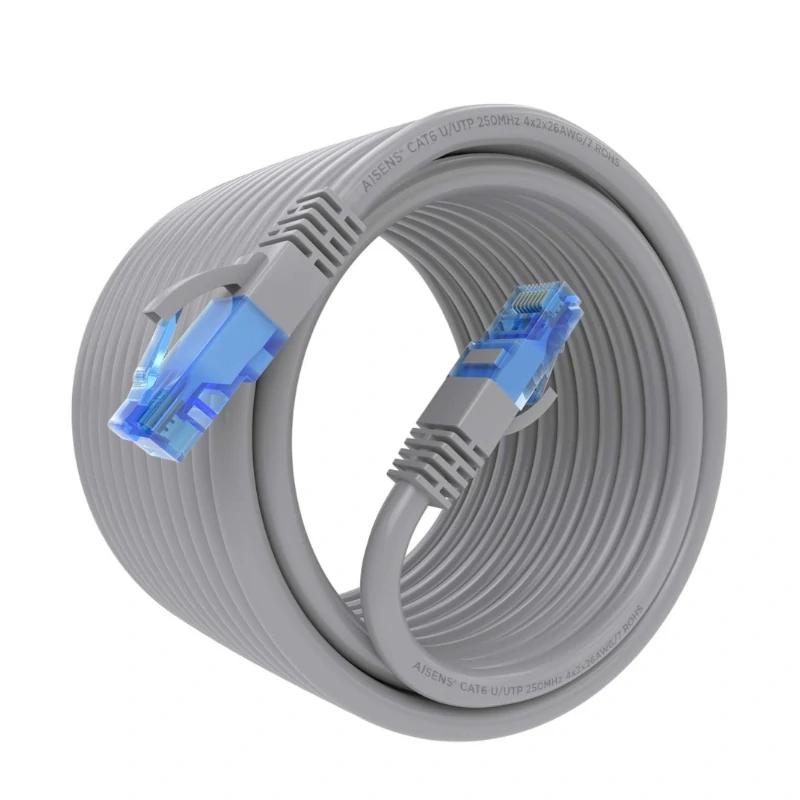 Aisens RJ45 Cat.6 UTP Cable AWG26 CCA Grey 10M Aisens RJ45 Cat.6 UTP Cable AWG26 CCA Grey 10M