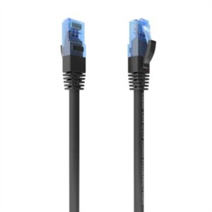 Aisens RJ45 Cat.6 UTP Cable AWG26 CCA Black 0.5M