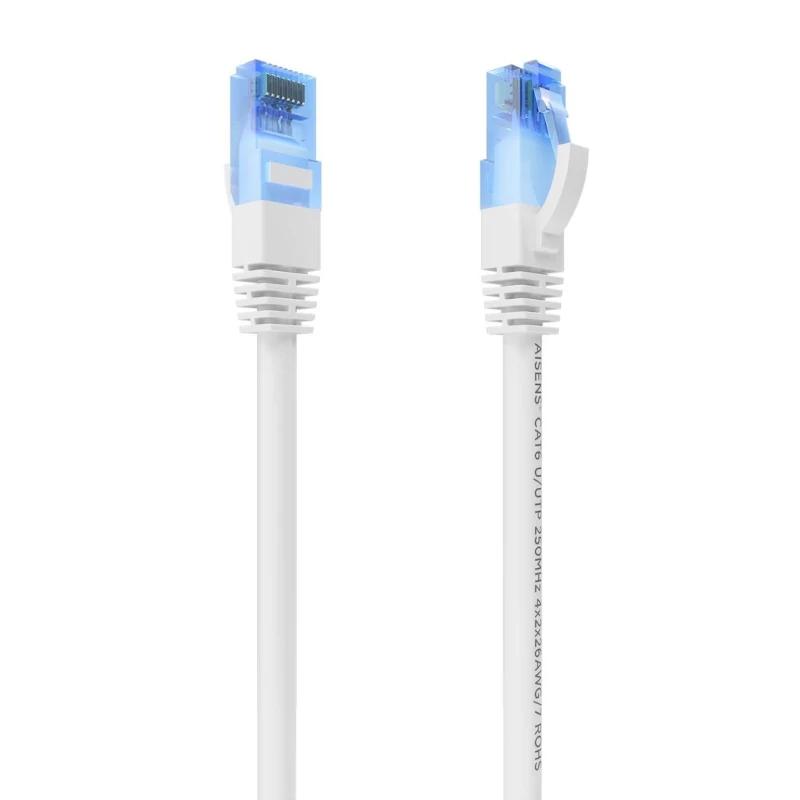Aisens RJ45 CAT.6 UTP AWG26 CCA White 2.0 Cable Aisens RJ45 CAT.6 UTP AWG26 CCA White 2.0 Cable