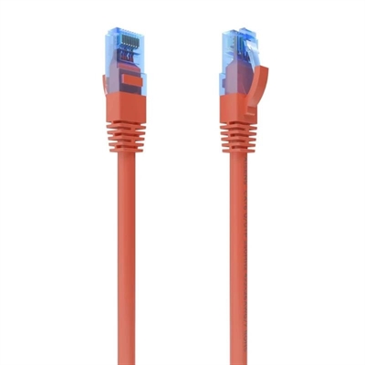 Cabo RJ45 CAT.6 UTP AWG26 CCA Vermelho 3.0m