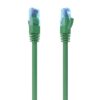 Cabo RJ45 CAT.6 UTP AWG26 CCA Verde 0.5m Aisens