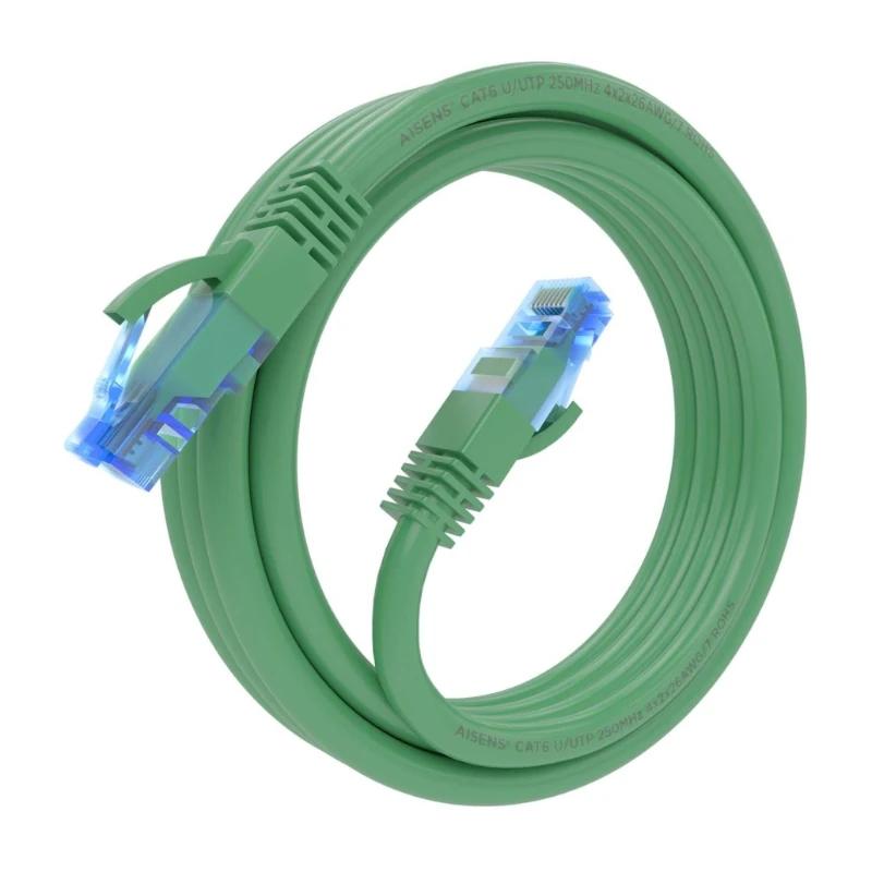 Aisens Cabo RJ45 CAT.6 UTP AWG26 CCA Verde 3.0m Aisens Cabo RJ45 CAT.6 UTP AWG26 CCA Verde 3.0m