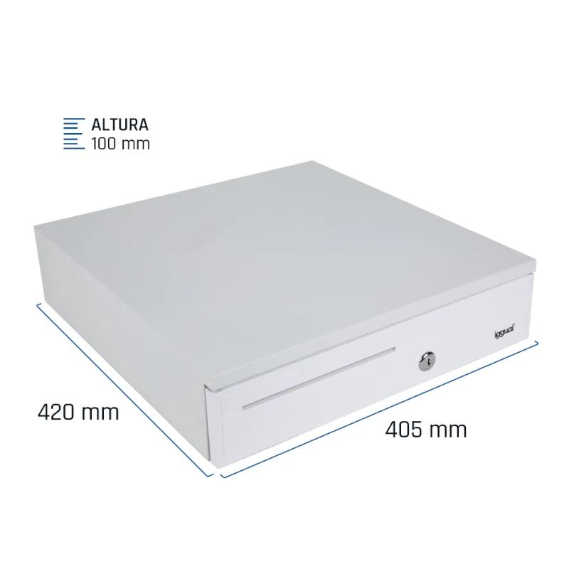 iggual Caixa de moedas IRON-30PW 5+5 Branco Puro iggual Caixa de moedas IRON-30PW 5+5 Branco Puro