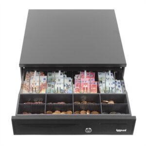 iggual Caixa de moedas IRON-20 42cm 4+8 preto