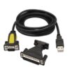 Adaptador USB a Série DB9M/25H Nanocable