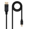 Nanocable Mini DP/Displayport, Mini DP/M-DP/M, 2 M