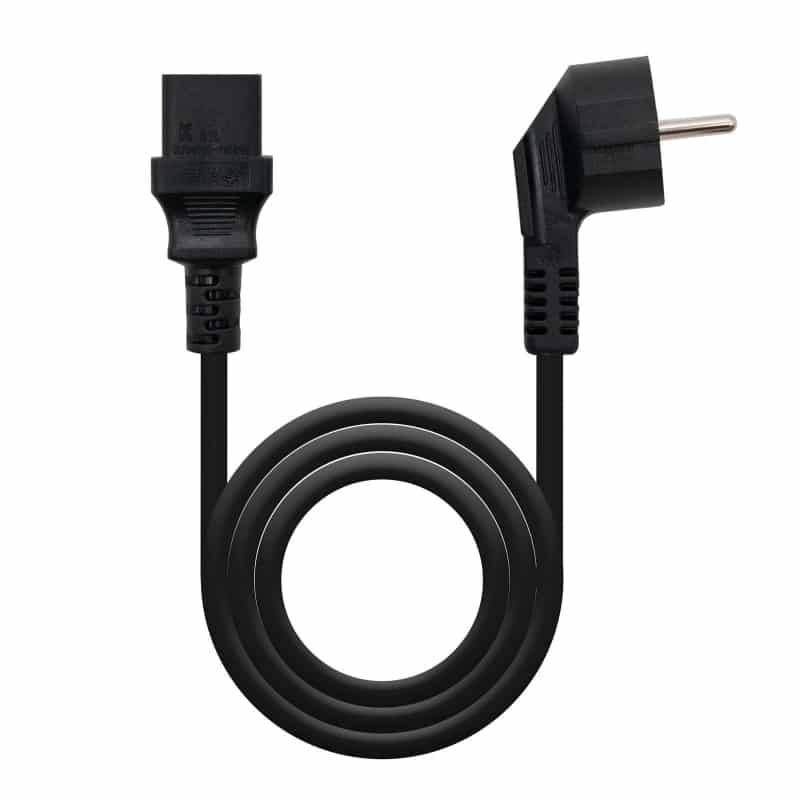 Nanocable Cable Alimentacion CPU, CEE7/M-C13/H, 1