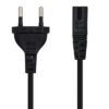 Nanocable Cable Alim. forma 8 CEE7/16/M-C7/H, 1.5m