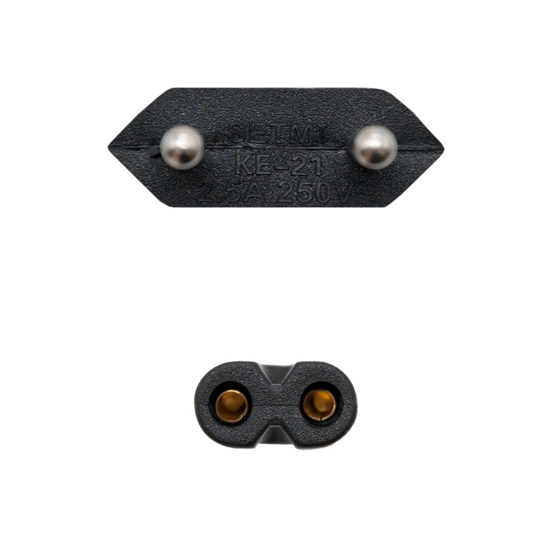 Nanocable Cable Alim. forma 8 CEE7/16/M-C7/H, 1.5m Nanocable Cable Alim. forma 8 CEE7/16/M-C7/H, 1.5m