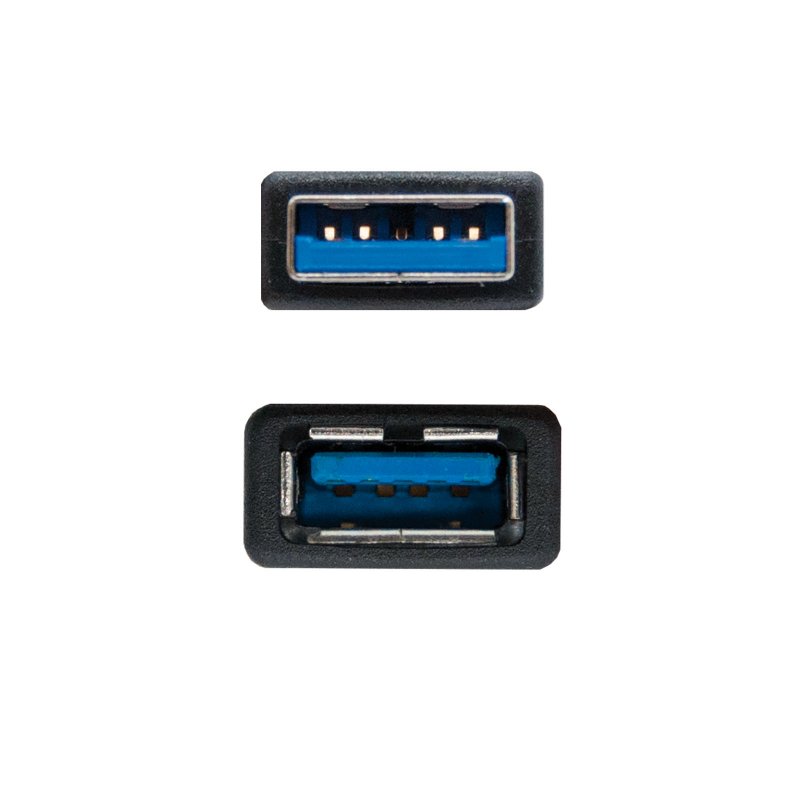 Nanocable USB 3.0 Type A/M-A/H Black Cable 1.0 m Nanocable USB 3.0 Type A/M-A/H Black Cable 1.0 m